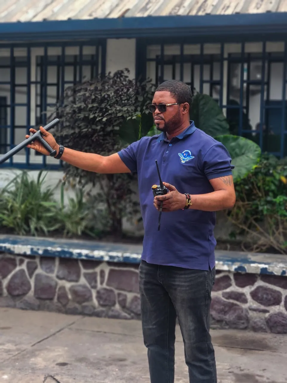 Inspecteur Universal Security en exercice